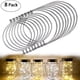 thumbnail image 3 of 8 Pack Stainless Steel Wire Handles (Handle-Ease) for Mason Jar, Ball Pint Jar, Canning Jars, Mason, 3 of 5