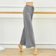 thumbnail image 4 of WILLBEST Pantalones de Pierna Ancha, Cintura Alta, Rectos, Para Entrenamiento de Danza Moderna, Estilo Clásico, Pantalones Casuales Para Mujer, Yoga, Elásticos, Adecuados Para Cualquier Ocasión., 4 of 4