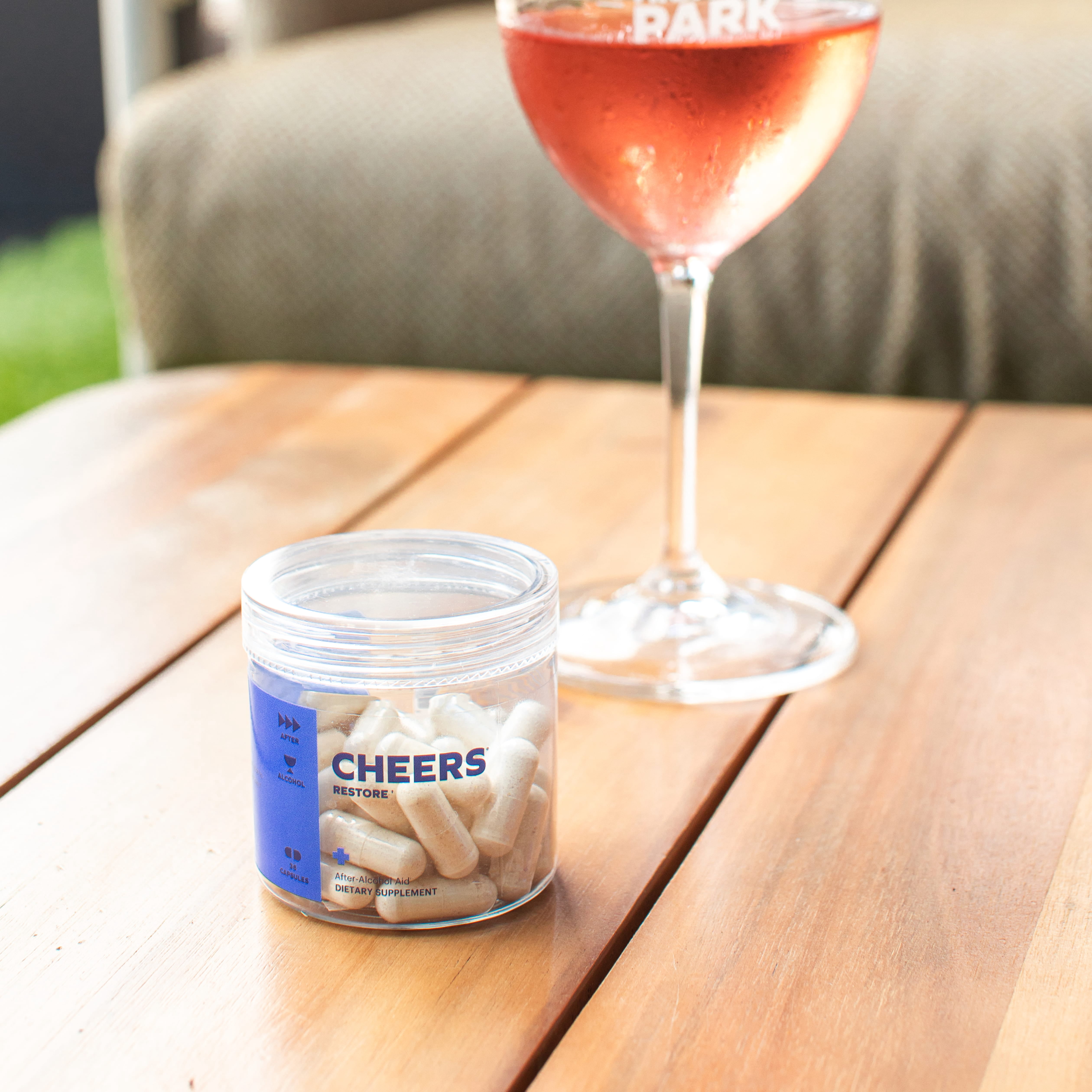 Cheers Restore After Alcohol Aid, DHM Supplement, Milk Thistle Capsules, Electrolyte & Liver Support, Hydration Packets, 12 Doses