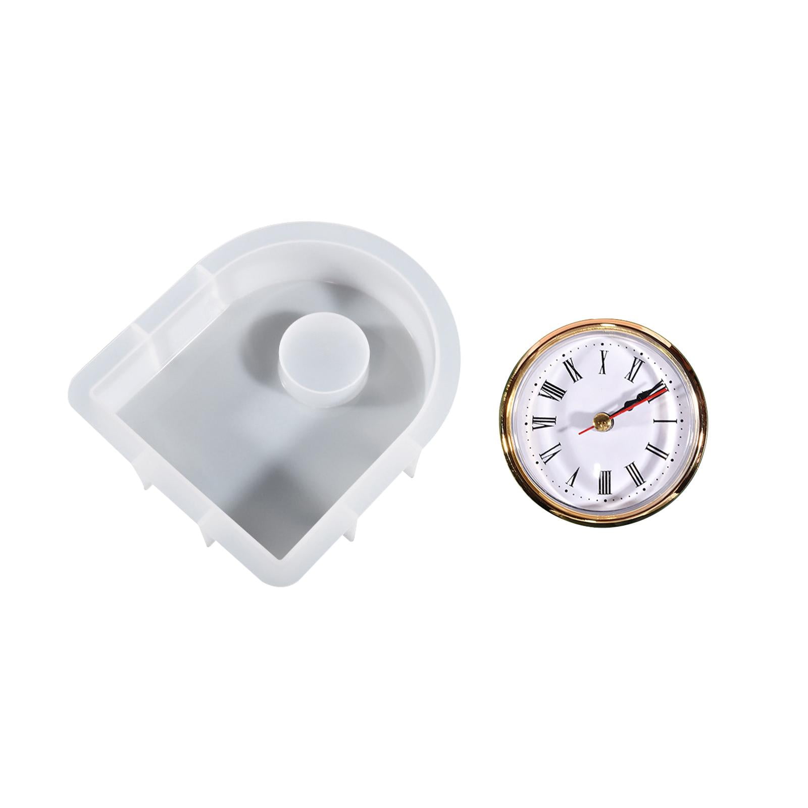 Resin Mold Silicone Clocks, Epoxy Accessories Clock
