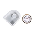 thumbnail image 1 of Reloj Modelo de silicona Reloj de mesa Modelo de resina con accesorios de movimiento de reloj para manualidades DIY Decoración para el hogar Oval perfecl Manualidades de relojes de escritorio, 1 of 8