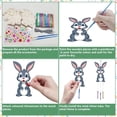thumbnail image 3 of 16 Pack Wind Chime Kits DIY Make Your Own Animals Wind Chime Coloring Wooden Easter Craft for DIY Crafts Activity Birthday Christmas Summer Party Decoration, 3 of 9