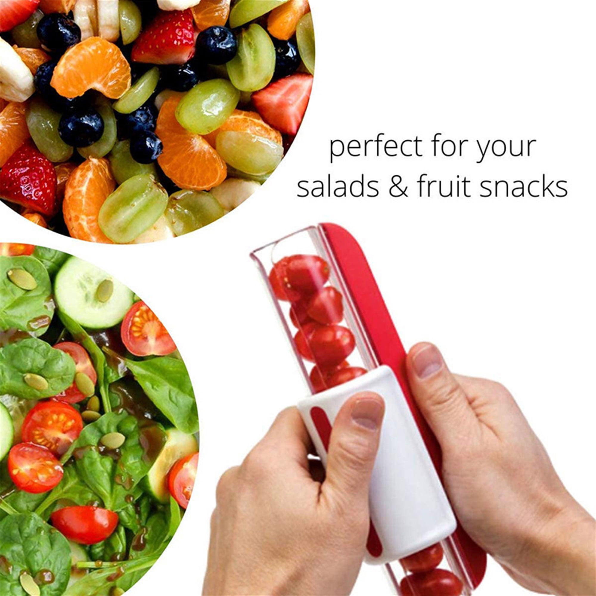 CL456 Tomato Grape Cherry Slicer Fruit Vegetable Salad Manual