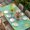 Green, variant on Spring Easter Table Cloths for 5 Foot Rectangle Tables, Bunny Colorful Eggs Floral Blue Patio Waterproof Elastic Fitted Tablecloths, Washable Rectangular Table Cover for Camping