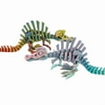 thumbnail image 4 of 1pc 3D Printed Dinosaur Movable Echinosaurus Figurine Dragons Bone Model Desktop Craft Ornament Creative Novelty, 4 of 6