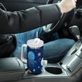thumbnail image 4 of Yayeee 40oz Stainless Steel Tumbler with Straw and Handle Double-Wall Insulated Travel Water Bottle, Blue Jellyfish, 4 of 8