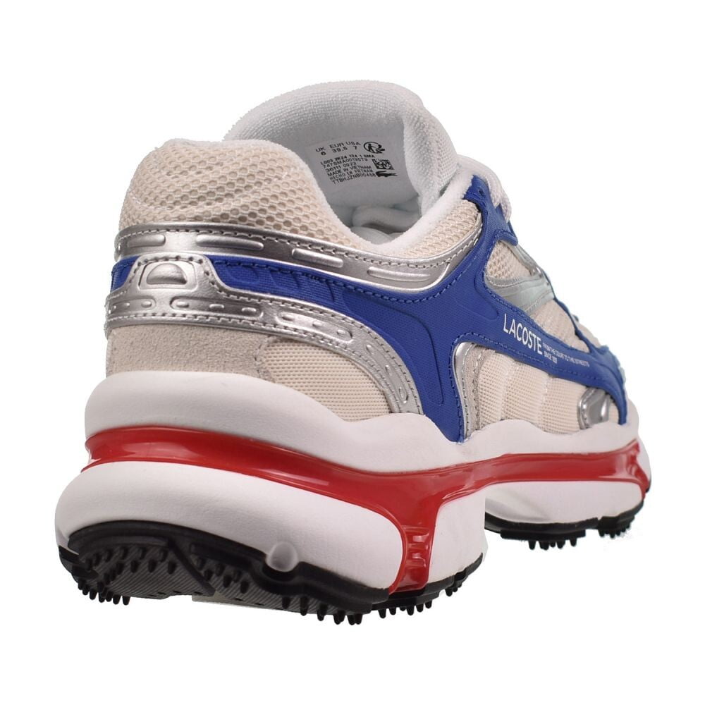 【LACOSTE】 ★ L003 2K24r Sneakers ★ Red LACOSTE L003 2K24 TEXTILE Sneakers White/Red/Blue - Walmart.com