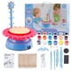 thumbnail image 1 of Kit de torno de cerámica para niños: Juego eléctrico de arcilla para esculpir en seco al aire para estudio de cerámica DIY, 1 of 6