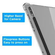 AICase Clear for Samsung Galaxy Tab S9 Ultra Tablet Case, Soft TPU Ultra Slim Crystal Transparent Shockproof Cover for Galaxy Tab S9 Ultra 14.6 Inch 2023