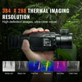thumbnail image 6 of KFFKFF Thermal Imaging Scope for Hunting, Monocular with 1X-8X Zoom and 0.39'' OLED Display, 6 of 9