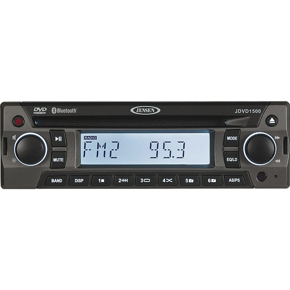 JENSEN JDVD1500 12V AM/FM/CD/DVD/Bluetooth Player