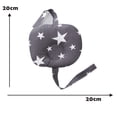 thumbnail image 3 of Almohada de lactancia para lactancia - Almohadas de lactancia multifuncionales para mamá, almohadas de lactancia, funda extraíble, estrella blanca gris, 3 of 5