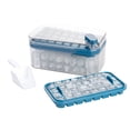 thumbnail image 3 of Mainstays 4-Piece Ice Cube Tray Set with Bin and Scoop for Freezer Storage, 3 of 13
