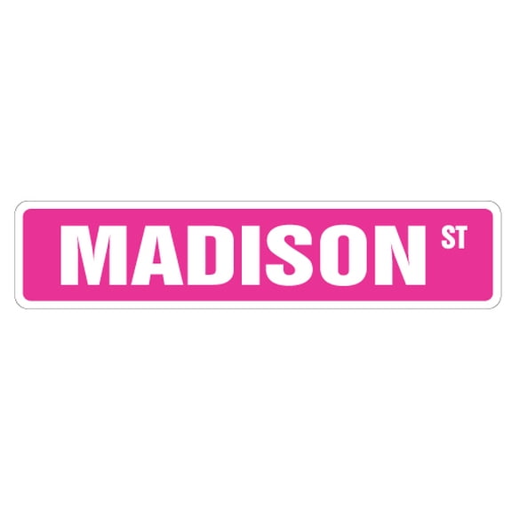 Madison Street [3 Pack] of Vinyl Decal Stickers |for Laptop Car