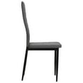 thumbnail image 5 of vidaXL Dining Chairs High Back Kitchen Side Chair for Home Dining Room Fabric, 5 of 44