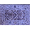 thumbnail image 1 of Ahgly Company Indoor Rectangle Oriental Blue Industrial Area Rugs, 2' x 3', 1 of 4