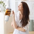 thumbnail image 6 of SKYSONIC Insulated Tumblers with Lids and Straws Handles 40oz Water Bottle Dandelion Sunset Travel Mug Reusable Stainless Steel Thermos Vacuum, 6 of 7