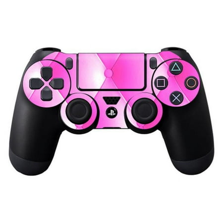 Skin Decal Wrap Compatible With Sony PlayStation DualShock 4 Controller Pink Upholstery