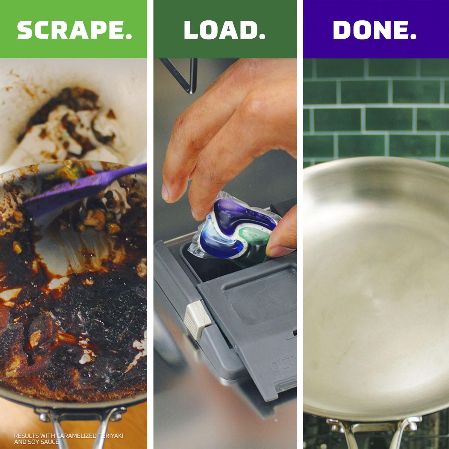 Sachets de détergent pour lave-vaisselle Cascade Platinum Plus ActionPacs, Parfum frais 21CT