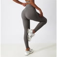 thumbnail image 4 of Leggings de cintura alta con bolsillos for mujer, pantalones de Yoga elásticos suaves, Leggings de entrenamiento informales a prueba de sentadillas, 4 of 6
