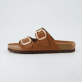 thumbnail image 5 of Cushionaire Lang Slip On Cork Footbed Sandals for Women – Comfortable Slides with Adjustable Buckle, Casual Summer Sandals for Women, 5 of 8