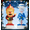 2PC, variant on 2 PC Heat and Snow Miser Anime LED Lighted Blow Mold Outdoor Christmas Decor