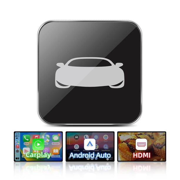 Adaptador inalámbrico Car TV Assistant para CarPlay y Android Auto