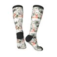 thumbnail image 4 of Balery Flamingo Palm Trees Fun Novelty Socks Men'S Women'S Crew Socks Funny Crazy Novelty Socks Quirky And Cool Socks, 4 of 9