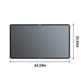 thumbnail image 3 of LSLJS Écran de Projection en Métal 60 Pouces, Écran de Projecteur Lavable 16:9 Pliable et Portable, Écran de Films pour Projecteur pour la Maison Extérieur Intérieur, Rideau de Film, 3 of 9