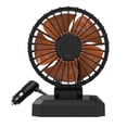 thumbnail image 2 of Ventilador de refrigeración para coche, 2 velocidades, rotación de 360 ​​grados, para salpicadero, parabrisas, fácil de usar. Cabezal único 24V, 2 of 8