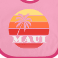 thumbnail image 4 of Inktastic Maui Hawaii Vacation Boys or Girls Baby Bib, 4 of 4