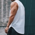 thumbnail image 4 of Magiftbox-tanques musculares para entrenamiento para hombre, chaleco de gimnasio, Fitness, correr deportes, camisetas sin mangas de malla, secado rápido, T52T53, 4 of 4