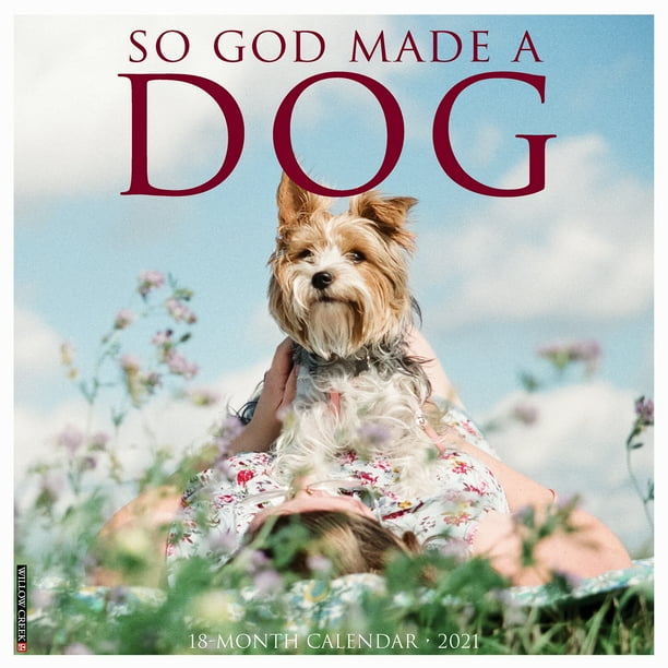 Willow Creek Press 2021 So God Made a Dog Wall Calendar ...