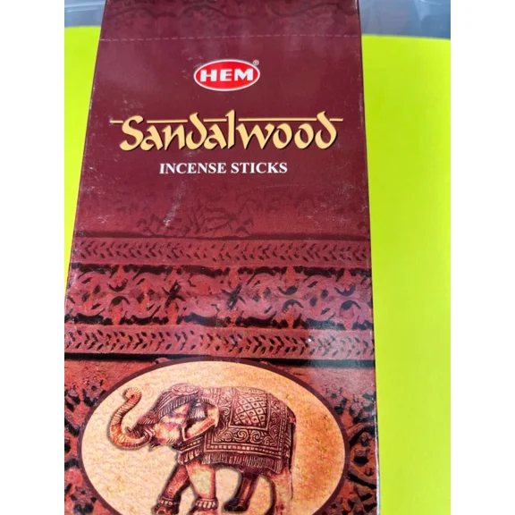 Hem Incense Sticks. 120Ct Box Sandalwood