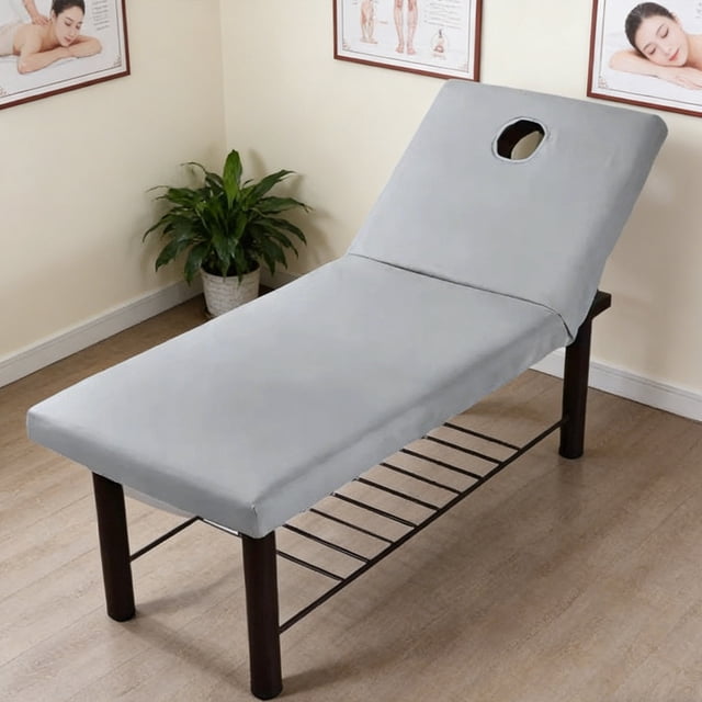 Massage Fitted Sheet Brushed Polyester Bed Cover For Spa Salon & Universal Size With All Round Elastic Machine Washable 6ft Table Cloth Table Cloth for 4 0 Tablecloth round Table Cloth for 6 Ft Table
