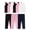 Black/White/Pink & Fashion Legging combo, variant on Toddler Girl's 6-Pack Cotton Undershirt Tank Top and 3-Pack Legging Combo Bundle, 9-Piece Set, Sizes 2T/3T