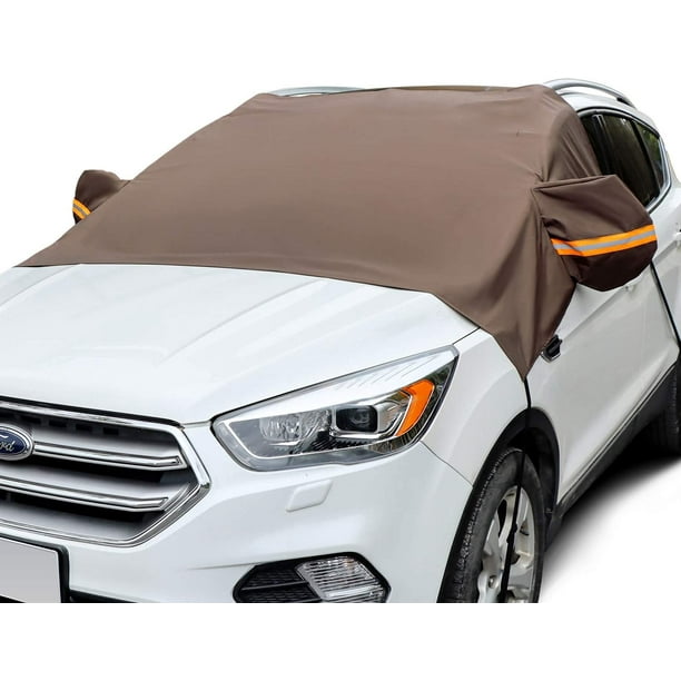 AstroAI Windshield Snow Cover, Extra Large Car Windshield Cover for Ice