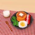 thumbnail image 5 of Tapete olfativo para perros, juguete rompecabezas chirriante con forma de brunch, juguetes interactivos para perros que fomentan la búsqueda natural de alimento., 5 of 5