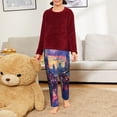 thumbnail image 6 of Hirioo Taxi Colorful Town for Teenagers' Pajama Pants Womens Lounge Pants with Pockets Pj Bottoms Pants for Men-Small, 6 of 6