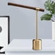thumbnail image 5 of Lámpara de mesa de cuidado, luz de noche para dormitorio 3 luces, 5 of 9