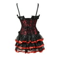 thumbnail image 3 of Stay Corset Women Corset Dress for Women Victorian Corset Skirt Set Lace Corset Dress L, 3 of 3