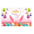 thumbnail image 2 of Decoraciones de Pascua, pancartas de Pascua, 3 tamaños diferentes, pancartas navideñas, fondos de Pascua, feliz Pascua, decoración para interiores y exteriores, vallas de jardín, fiestas temáticas de, 2 of 6