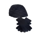 thumbnail image 6 of beishanbush Clearance Sales Bomber Hats Men's Winter Knitted Windproof Hat Scarf Gloves Three-piece Winter Knitted Hat Men's Warm Hat Black, 6 of 6