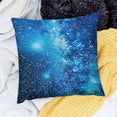 thumbnail image 2 of BANET Decorative Square Throw Pillow Covers Blue Sofa Pillow Covers Cushion Cases 18x18in, 2 of 5