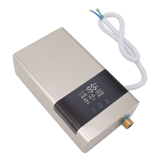 Calentador De Agua Constante, Calentador De Agua Sin Tanque 6000W Enchufe UE 220V Para Salón