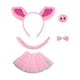 thumbnail image 1 of Conjunto de disfraz de cerdo, accesorios para fotos, cosplay de animales para espectáculos de carnaval. Falda de tul, 1 of 7