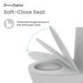 thumbnail image 4 of Dreux One Piece Elongated Dual Flush Toilet in Matte Grey 0.95/1.26 GPF, 4 of 14