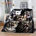 thumbnail image 3 of Couverture Ragdoll Chat Persan Calico Chat Garfield Couverture Douce pour Maison Chambre Lit Canapé Couverture Enfants, 3 of 7