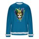 thumbnail image 3 of RKSTN Carnival Party Sweatshirts for Men Oversized Crew Neck Carnival Graphic Print Versatile Fleece Sweatshirt Mens Casual Round Neck Relaxed Fits Comfy Pullover Sweatshirt Top Fall Winter Clothes, 3 of 7