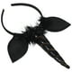 thumbnail image 2 of Adorno para el cabello de unicornio creativo para disfraces, divertido accesorio para el cabello de fiesta infantil (negro), 2 of 7
